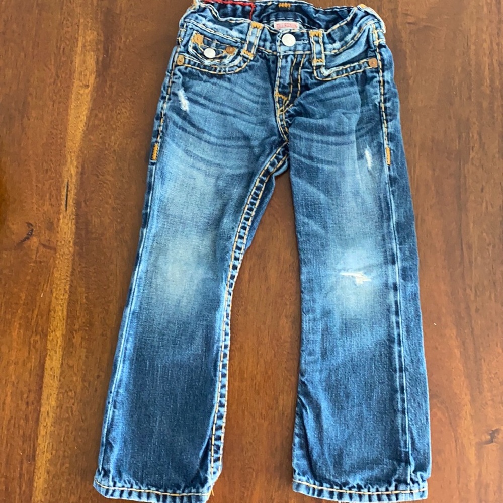 True Religion Jeans 4T distressed